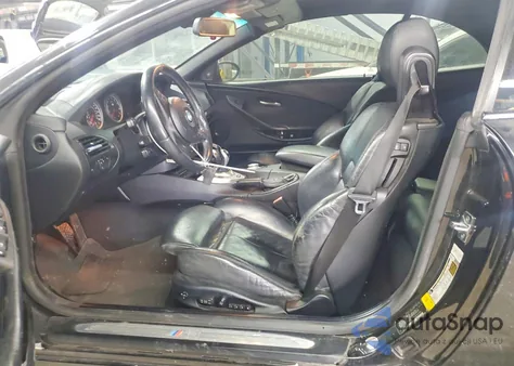 2007 BMW M6 z USA, uszkodzony, nr VIN WBSEK93577CS32284